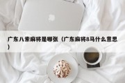 广东八索麻将是哪张（广东麻将8马什么意思）